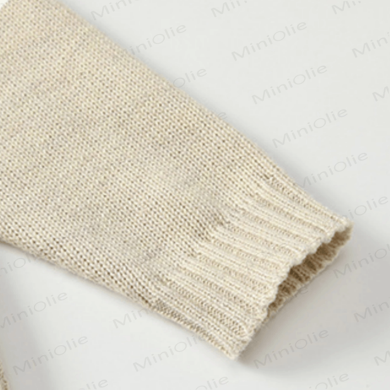 Baby Toddler Lapel Knitted Cardigan - image 8