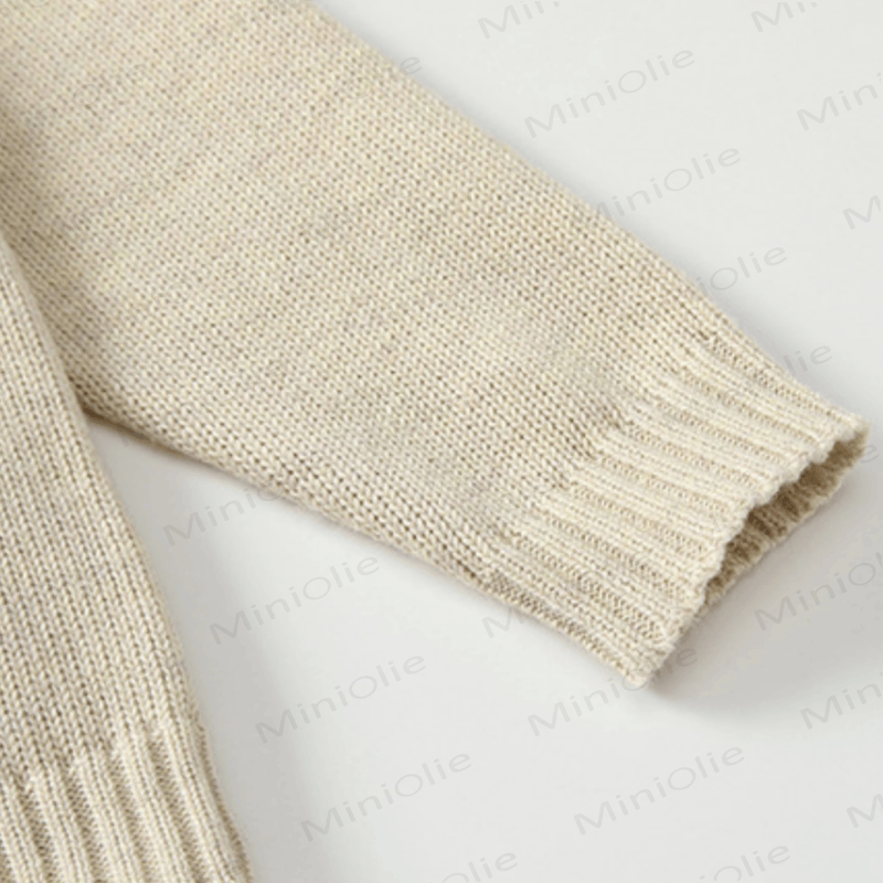 Baby Toddler Lapel Knitted Cardigan - image 7