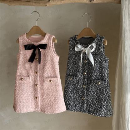Baby Bow Sleeveless Dress - image 1