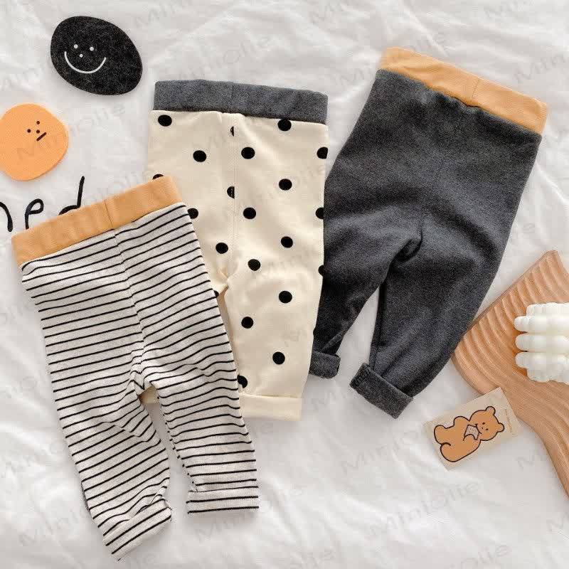 Baby Cute Dots Striped Leggings - image 3