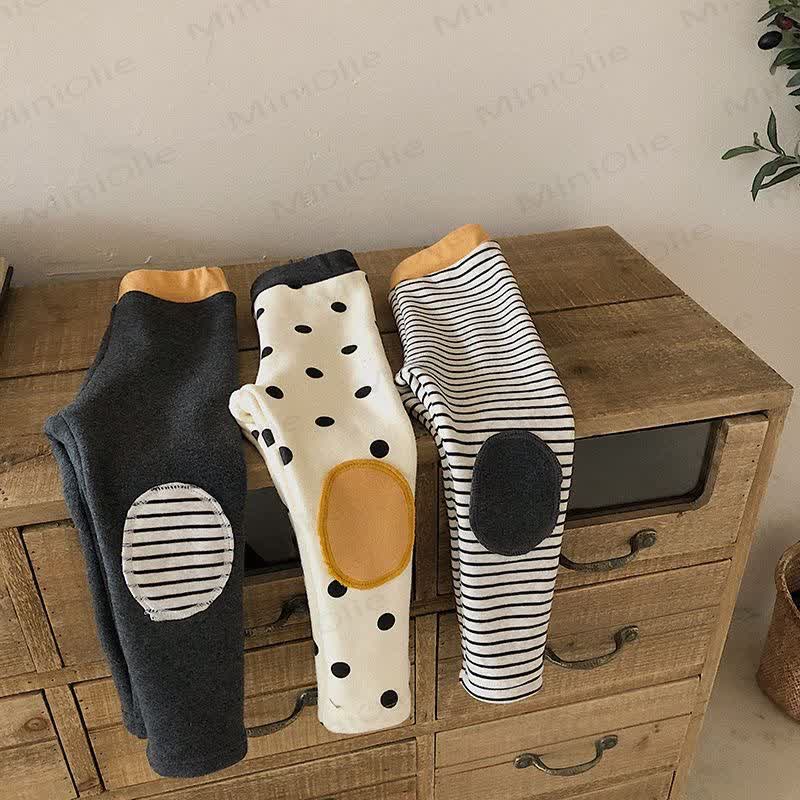 Baby Cute Dots Striped Leggings - image 2