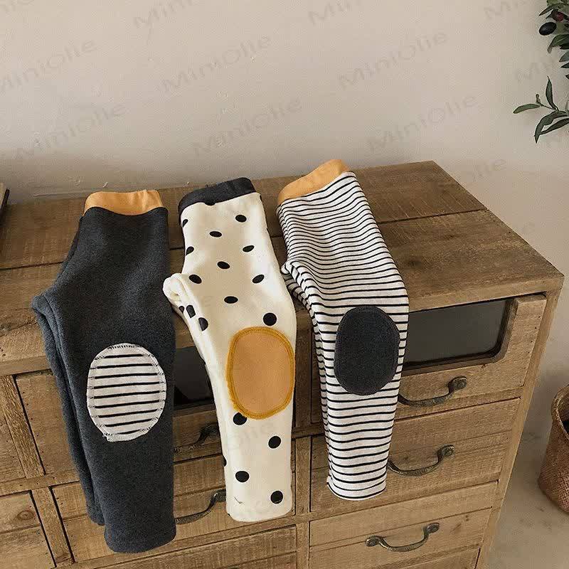 Baby Cute Dots Striped Leggings - image 2