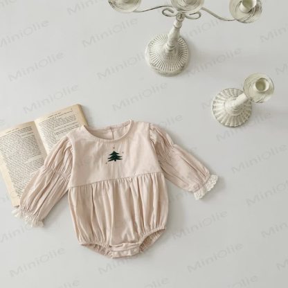 Baby Christmas Tree Bodysuit - image 1