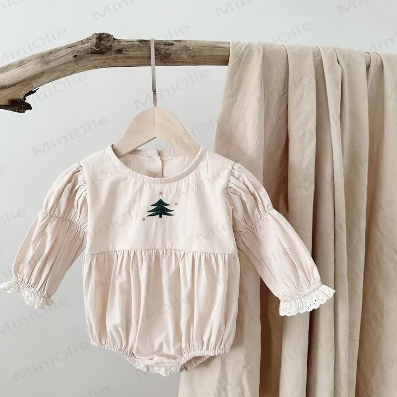 Baby Christmas Tree Bodysuit - Beige - 18-24M - image 2
