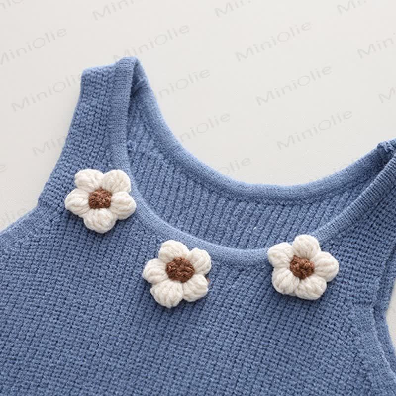Baby Toddler Girl Flower 3-Piece Set - image 10