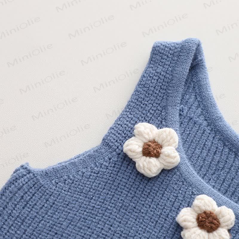 Baby Toddler Girl Flower 3-Piece Set - image 9