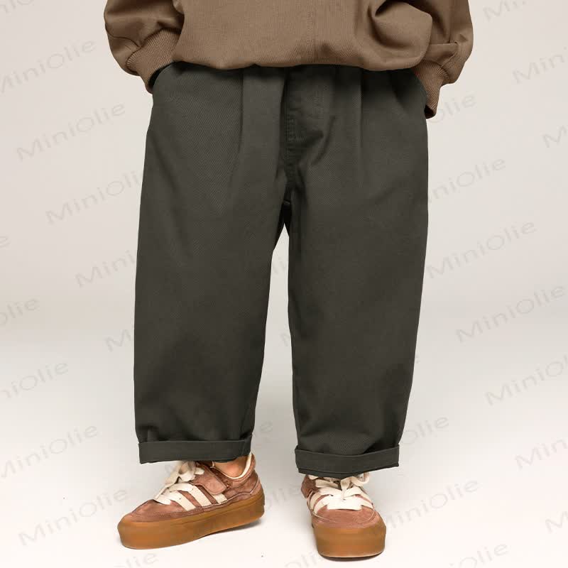 Toddler Boys Solid Color Loose Pants - image 2