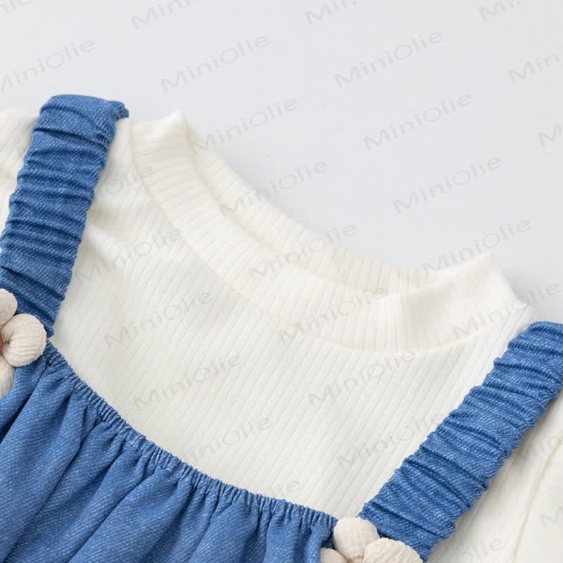 Baby Toddler Bow Dress and Mesh Top - image 5