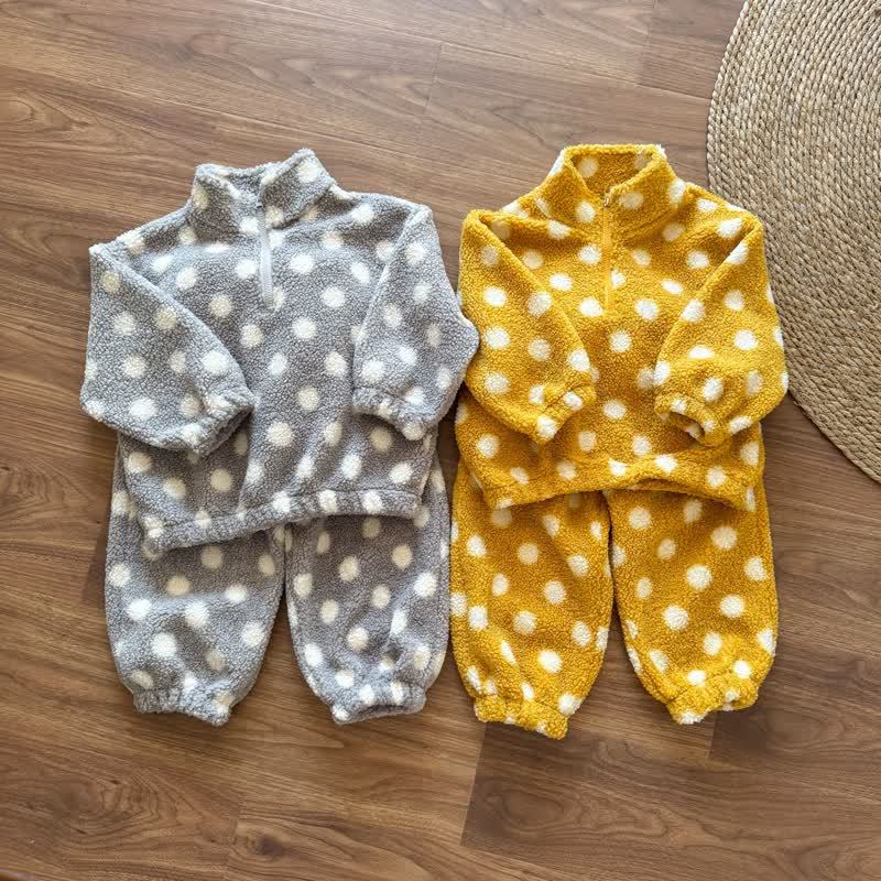 Toddler Kid Dot Sherpa 2-piece Set - image 5