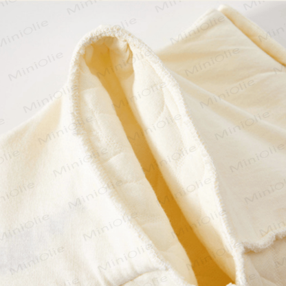 Baby Girl Embroidered Flower Quilted Romper - image 5