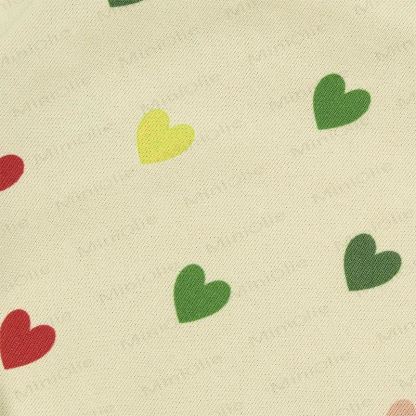 Baby Colorful Heart Sweatshirt and Pants 2-piece Set - image 4