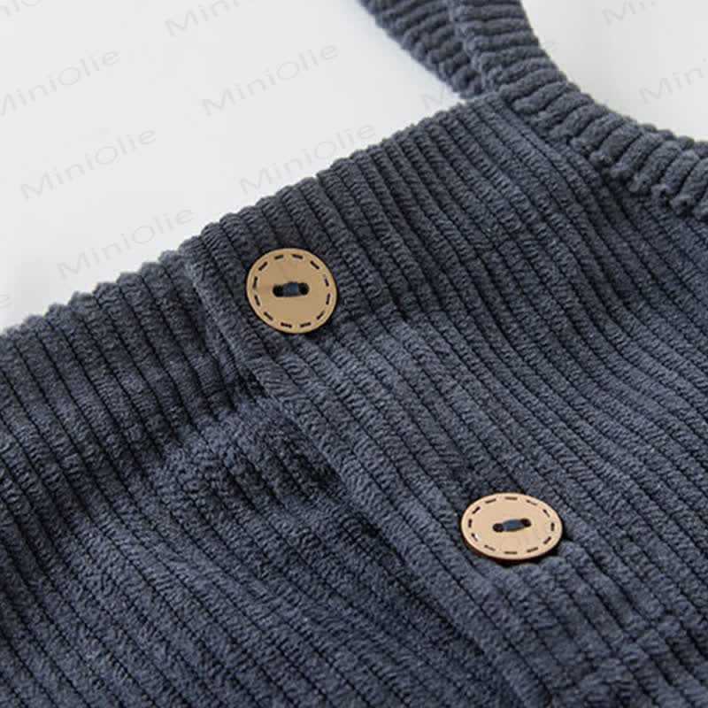 Baby Toddler Bunny Corduroy Overalls - image 7