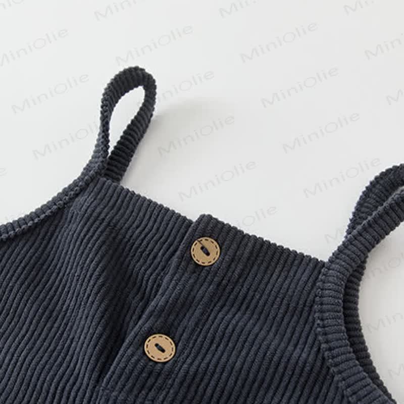 Baby Toddler Bunny Corduroy Overalls - image 6