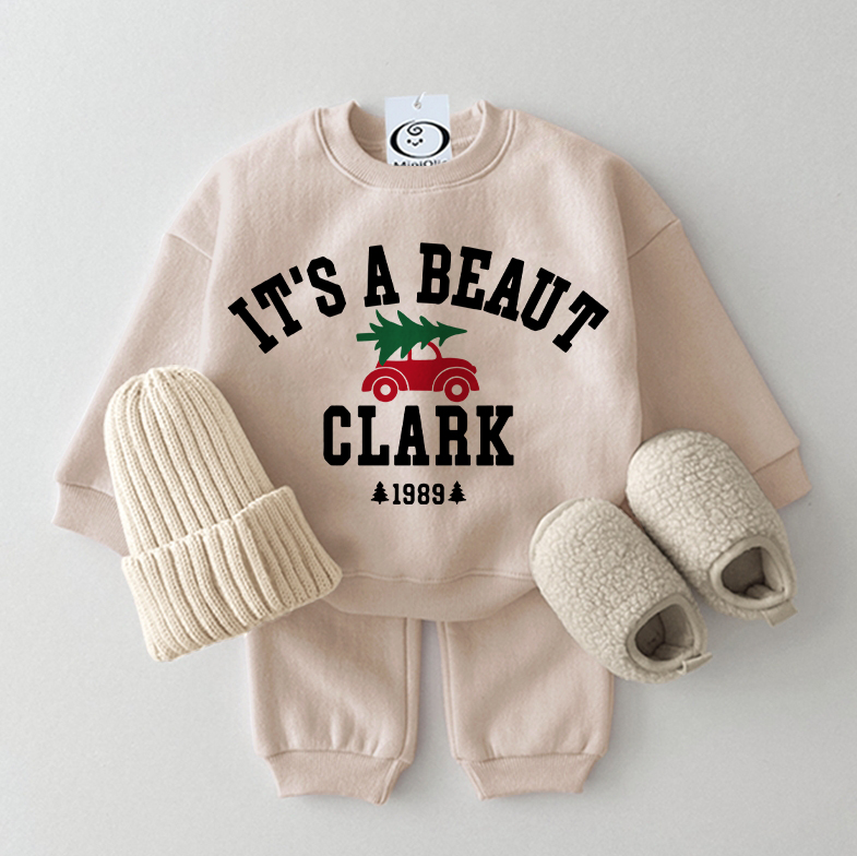 IT'S A BEAUT CLARK Baby 2-piece Beige Set - Beige - 2-3T - image 1