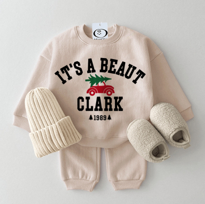 IT'S A BEAUT CLARK Baby 2-piece Beige Set - Beige - 2-3T - image 1