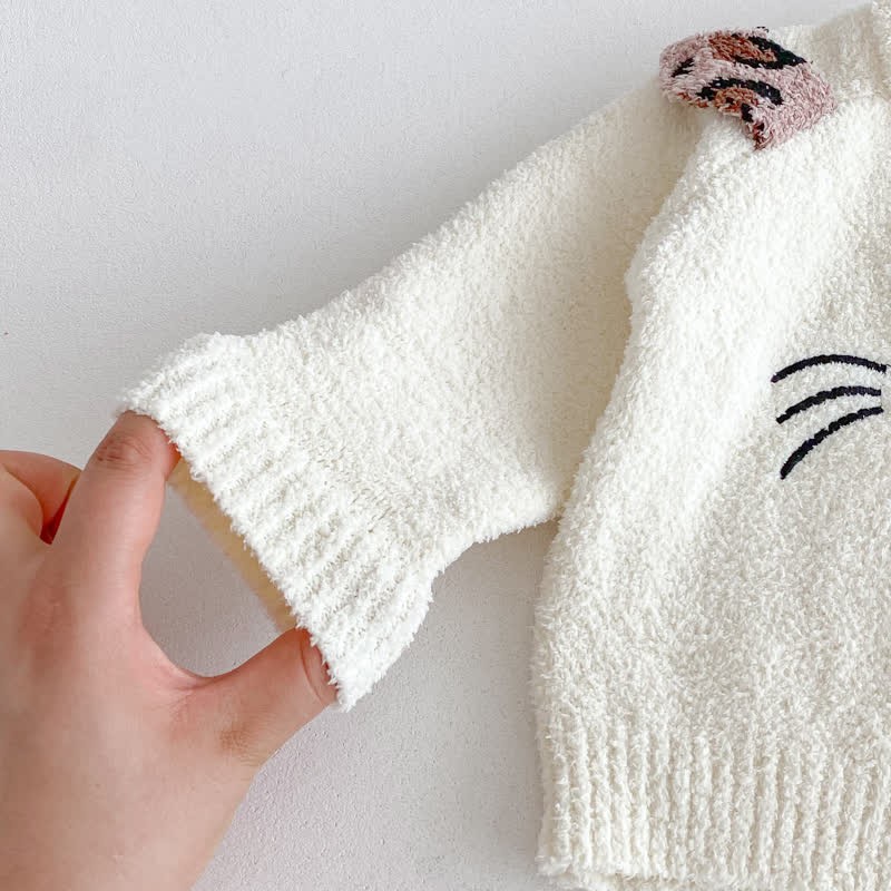 Baby Toddler Girls Leopard Cat Bow 2-piece Set - image 6