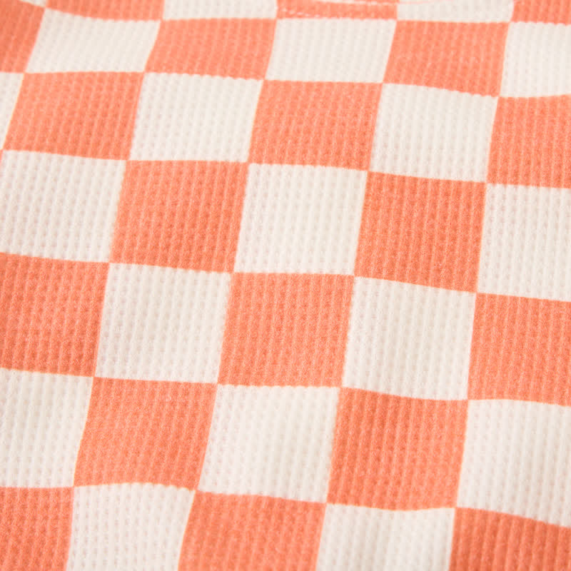 Baby Toddler Checkerboard Waffle 2-piece Set - image 7