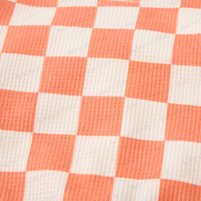 Baby Toddler Checkerboard Waffle 2-piece Set - image 7