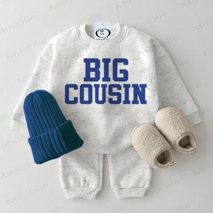 BIG COUSIN Baby 2-piece Light Grey Set - Light Grey - 2-3T - image 1