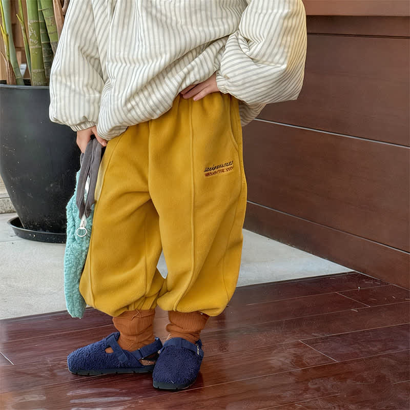 Baby Toddler Fleece Jogger Pants - image 5