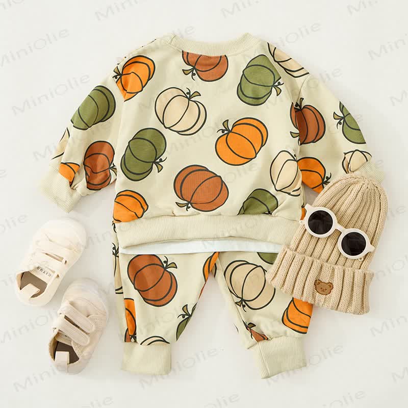 Baby Pumpkin Beige 2-piece Set - image 3