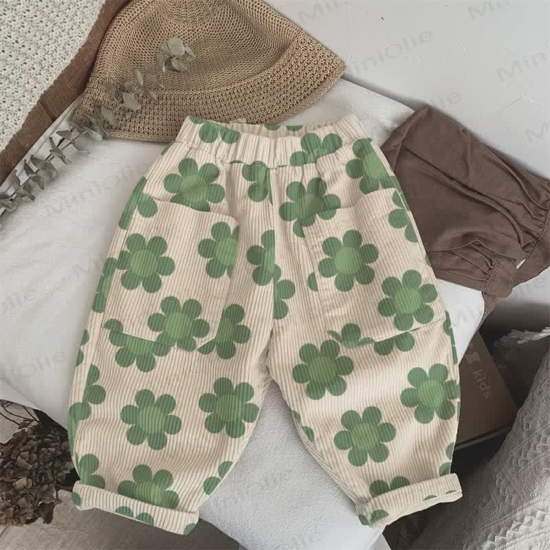 Baby Toddler Floral Pants - image 1