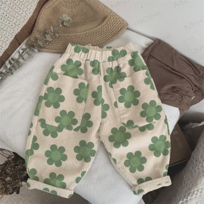 Baby Toddler Floral Pants - image 1