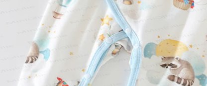  Baby Print Newborn Romper - image 5