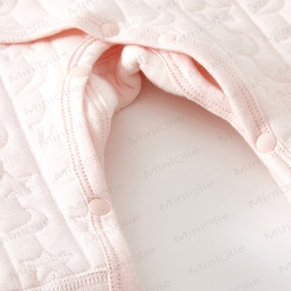 Baby Bear Quilted Kimono Romper - image 6