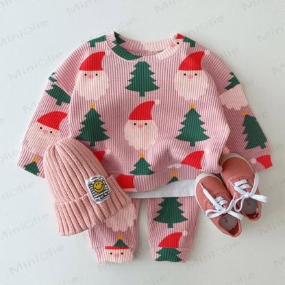 Baby Pink Santa Claus Tree 2-piece Set - image 1