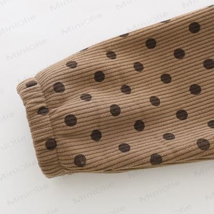 Baby Toddler Girl Flower Dot 2-piece Set - image 7