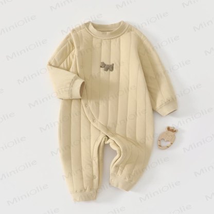  Baby Animal Cartoon Romper - Yellow - 18-24M - image 4