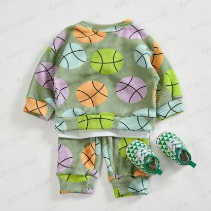 Baby Ball Green Waffle 2-piece Set - image 3