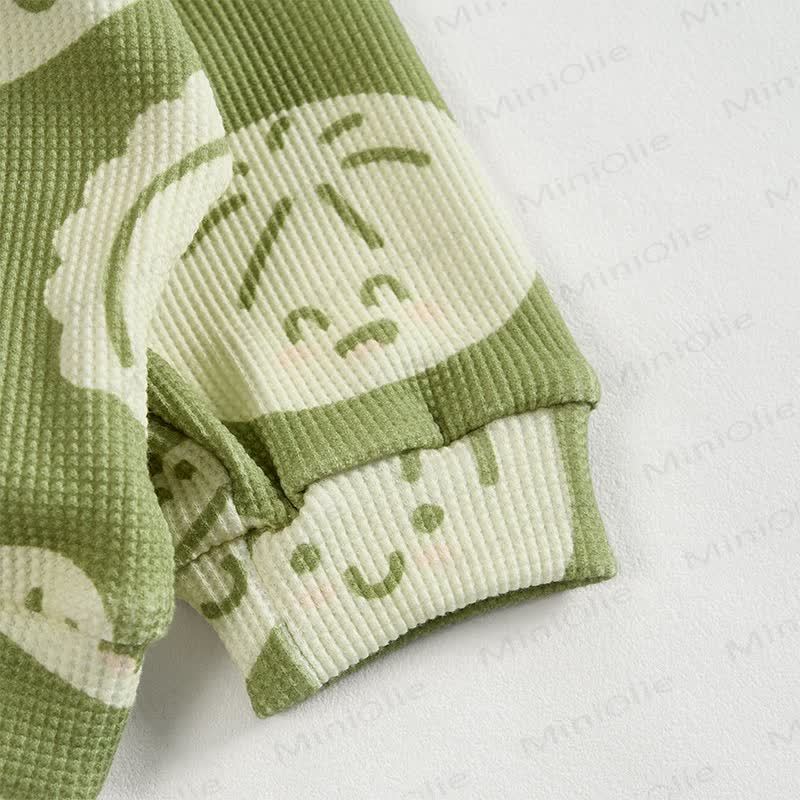 Baby Dumpling Green Waffle 2-piece Set - image 4