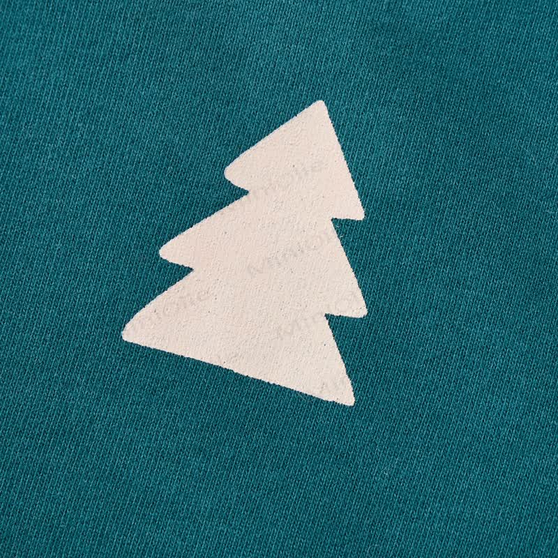 Baby Toddler Green Christmas Tree 2-piece Sweatshirt Set - image 5