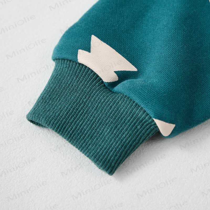 Baby Toddler Green Christmas Tree 2-piece Sweatshirt Set - image 6