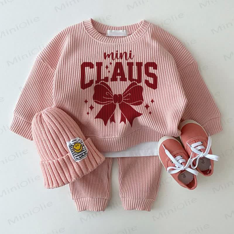 MINI CLAUS Baby Pink 2-Piece Set - Pink - 2-3T - image 1