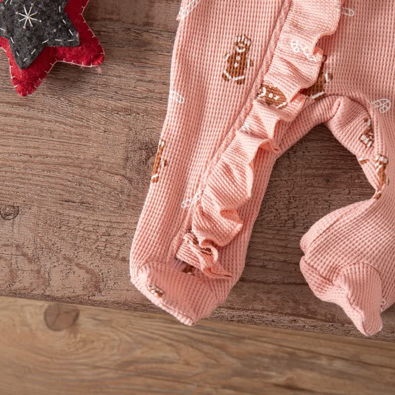 Baby Headscarf Christmas Romper - image 9