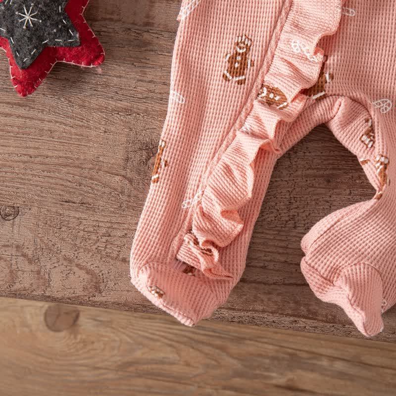 Baby Headscarf Christmas Romper - image 9