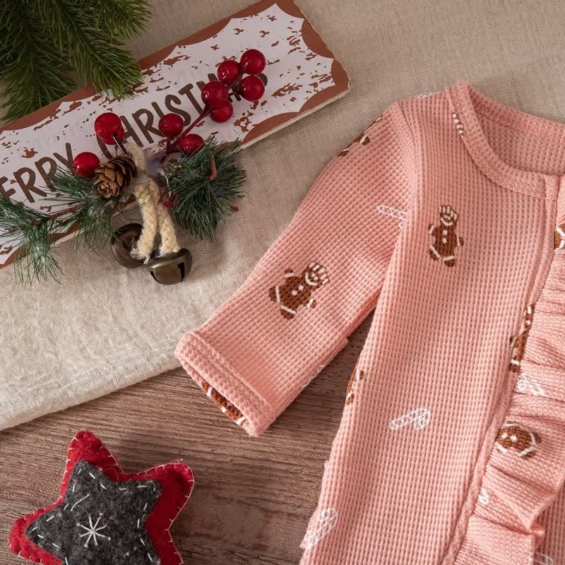 Baby Headscarf Christmas Romper - image 8