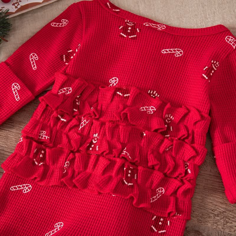 Baby Headscarf Christmas Romper - image 13