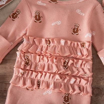 Baby Headscarf Christmas Romper - image 5