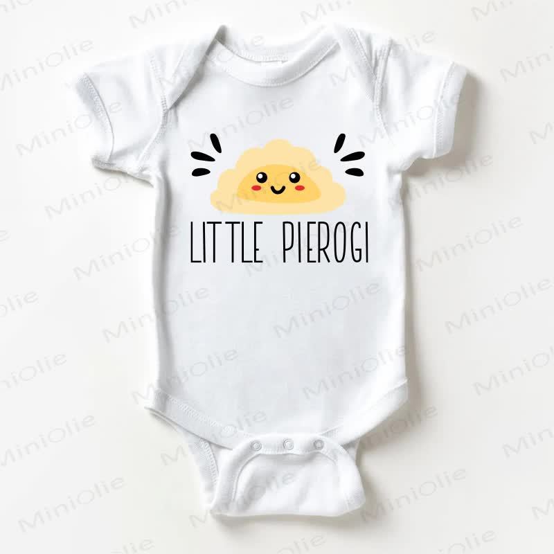 LITTLE PIEROGI Baby White Bodysuit - White - 18-24M - image 1