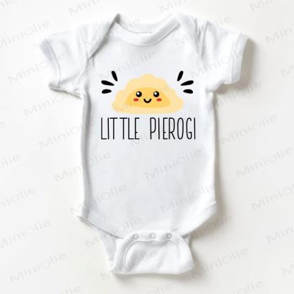LITTLE PIEROGI Baby White Bodysuit - White - 18-24M - image 1