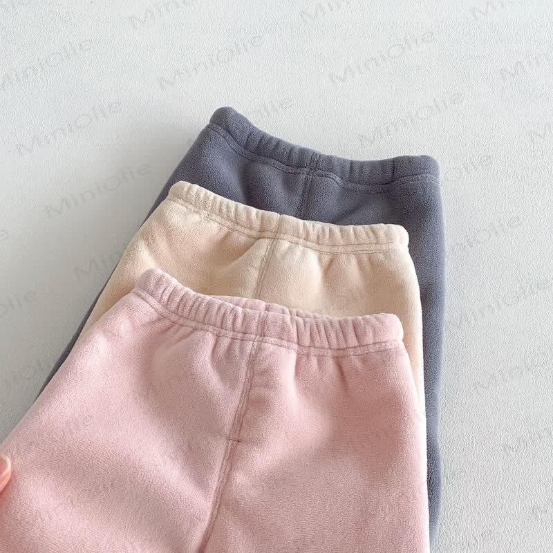 Baby Toddler Girl Clouds Fleece Lined Jogger Pants - image 9