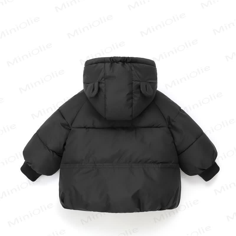 Toddler Solid Color Cartoon Outerwear - image 9