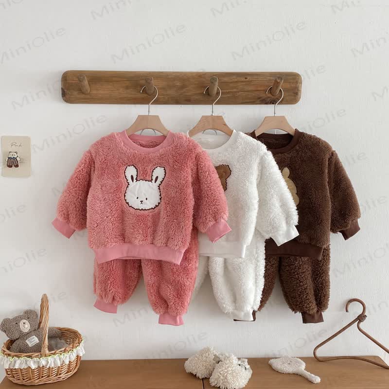 Toddler Animal Fleece 2-piece Set - image 1