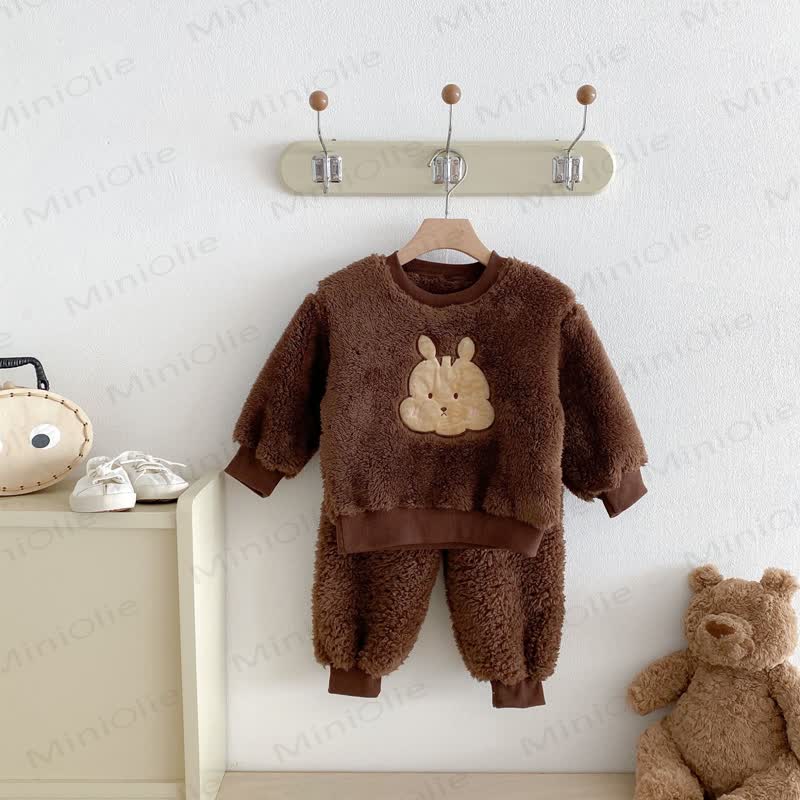 Toddler Animal Fleece 2-piece Set - image 15