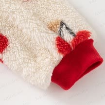 Baby Girl Arctic Velvet Cherry Romper - image 8