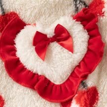 Baby Girl Arctic Velvet Cherry Romper - image 4